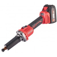 Akumuliatorinis mini tiesinis šlifuoklis 6mm 20V LI-ION 1x4Ah